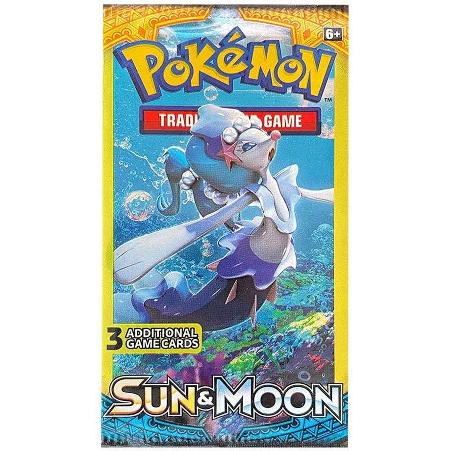 Pokémon  Sun & Moon Base Set 3-Pack Booster 