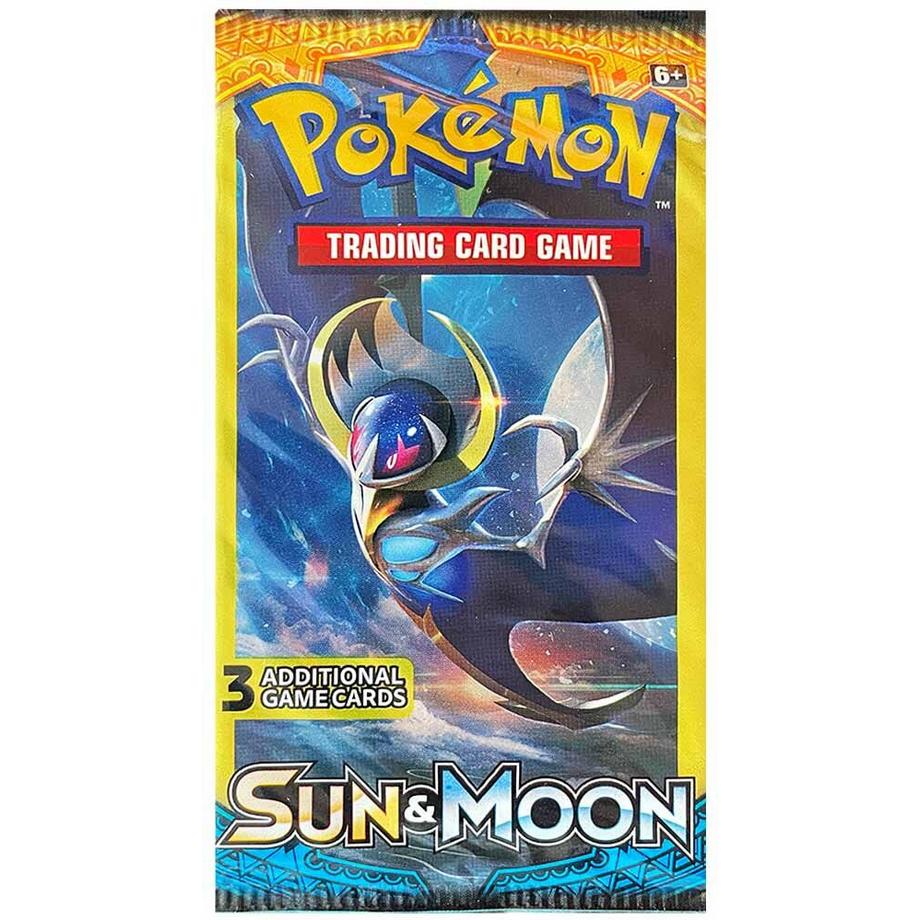 Pokémon  Sun & Moon Base Set 3-Pack Booster 