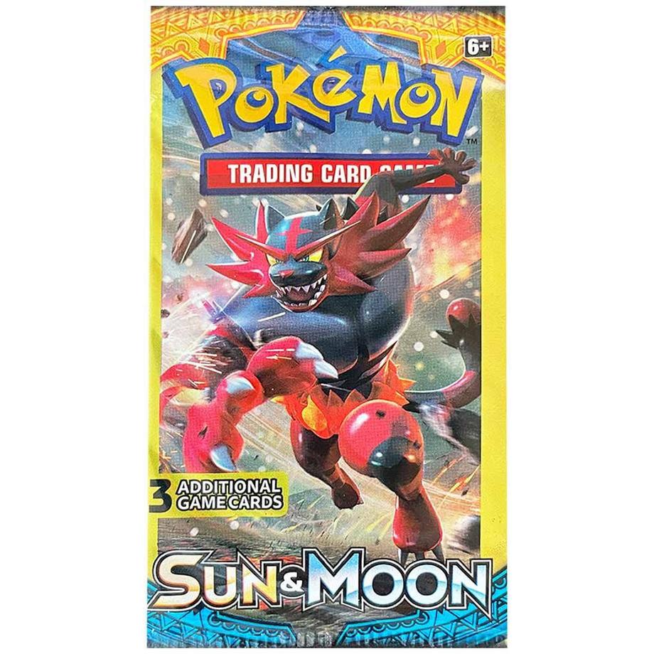 Pokémon  Sun & Moon Base Set 3-Pack Booster 