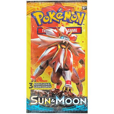 Pokémon  Sun & Moon Base Set 3-Pack Booster 