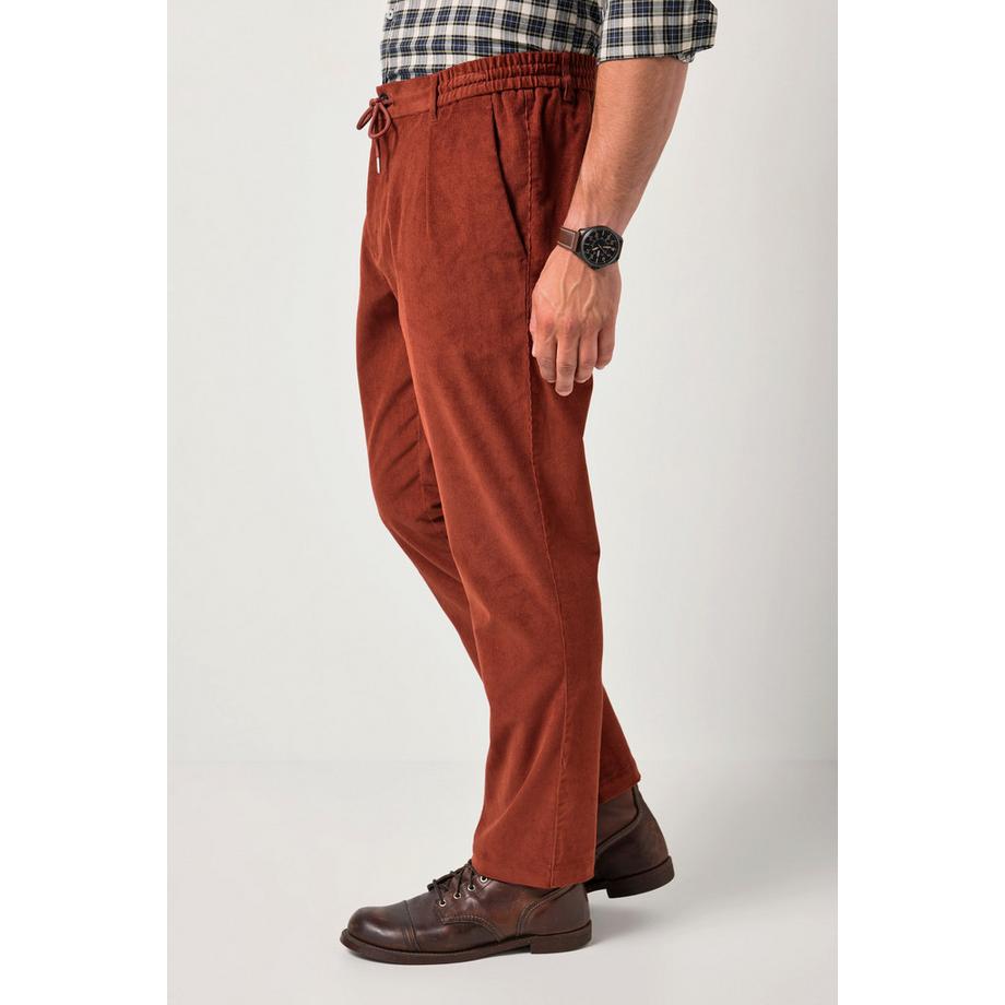 JP1880 Pantaloni Chino Velluto a Coste con Cintura Intera  