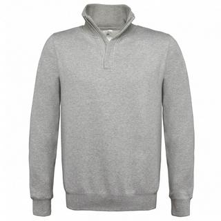 B and C  B&C Sweatshirt mit Reißverschluss bis zur Brust ID.004 