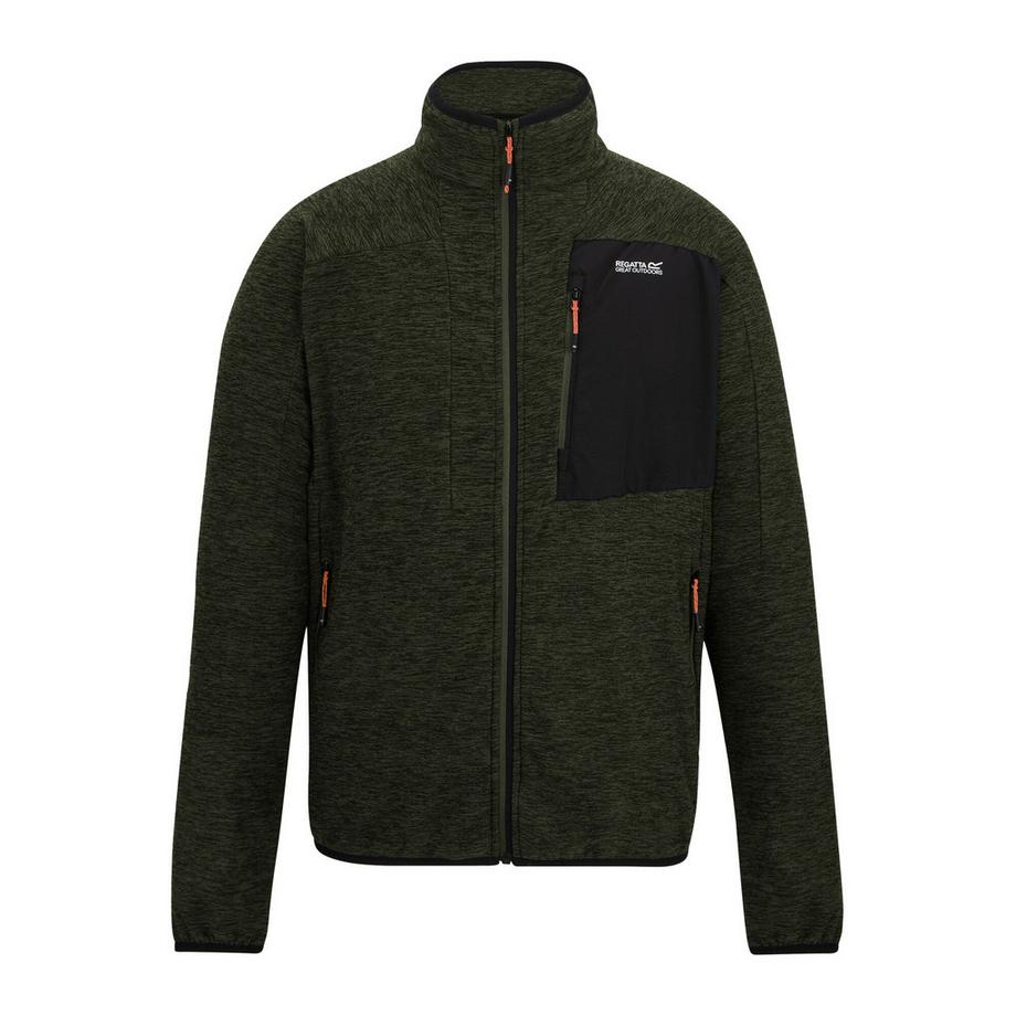 Veste Polaire Col Montant Motiftyle Panneau Contrasté Scaris