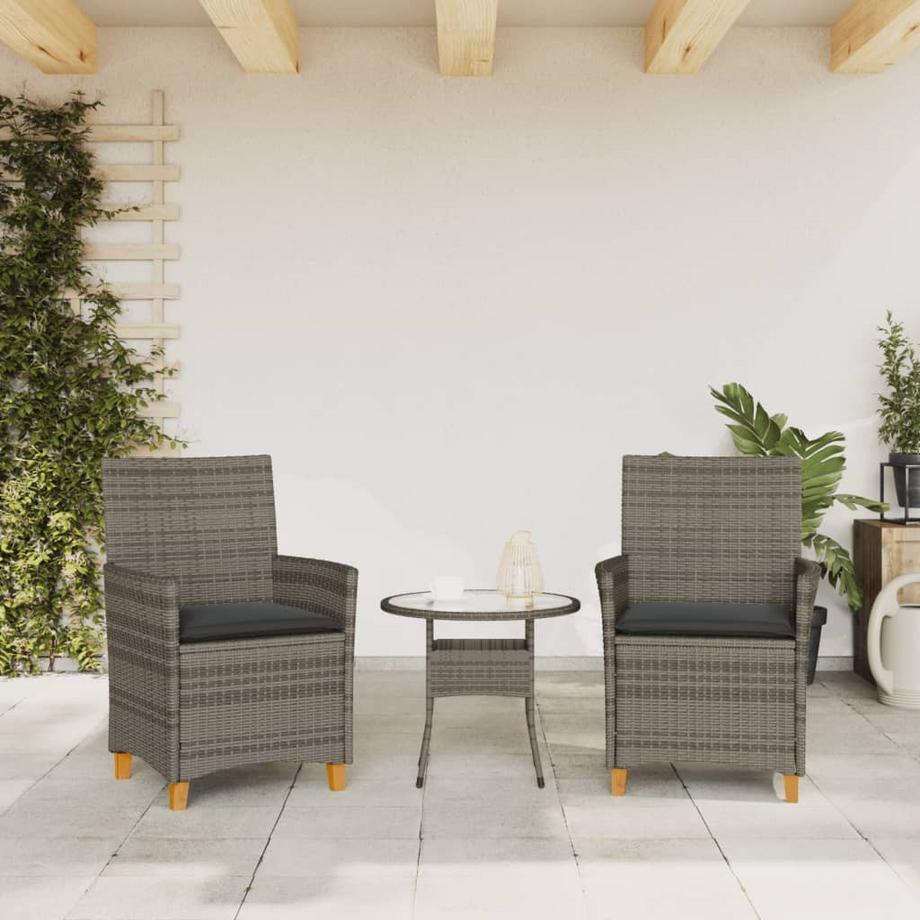 VidaXL Gartenstuhl poly-rattan  
