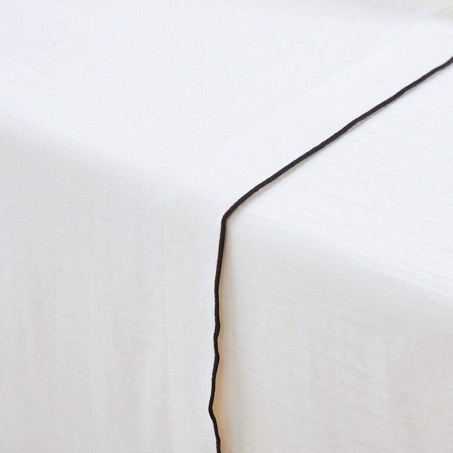 La Redoute Intérieurs Victor Drap Plat Uni  