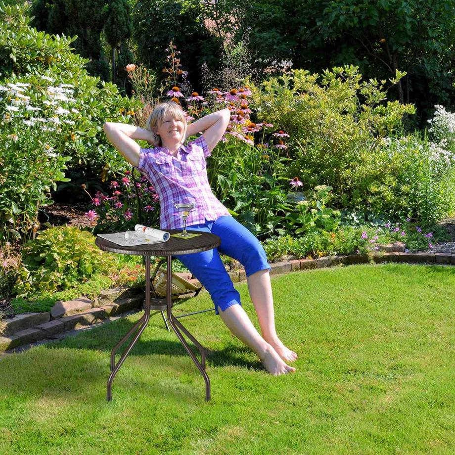 B2X Gartentisch rund  