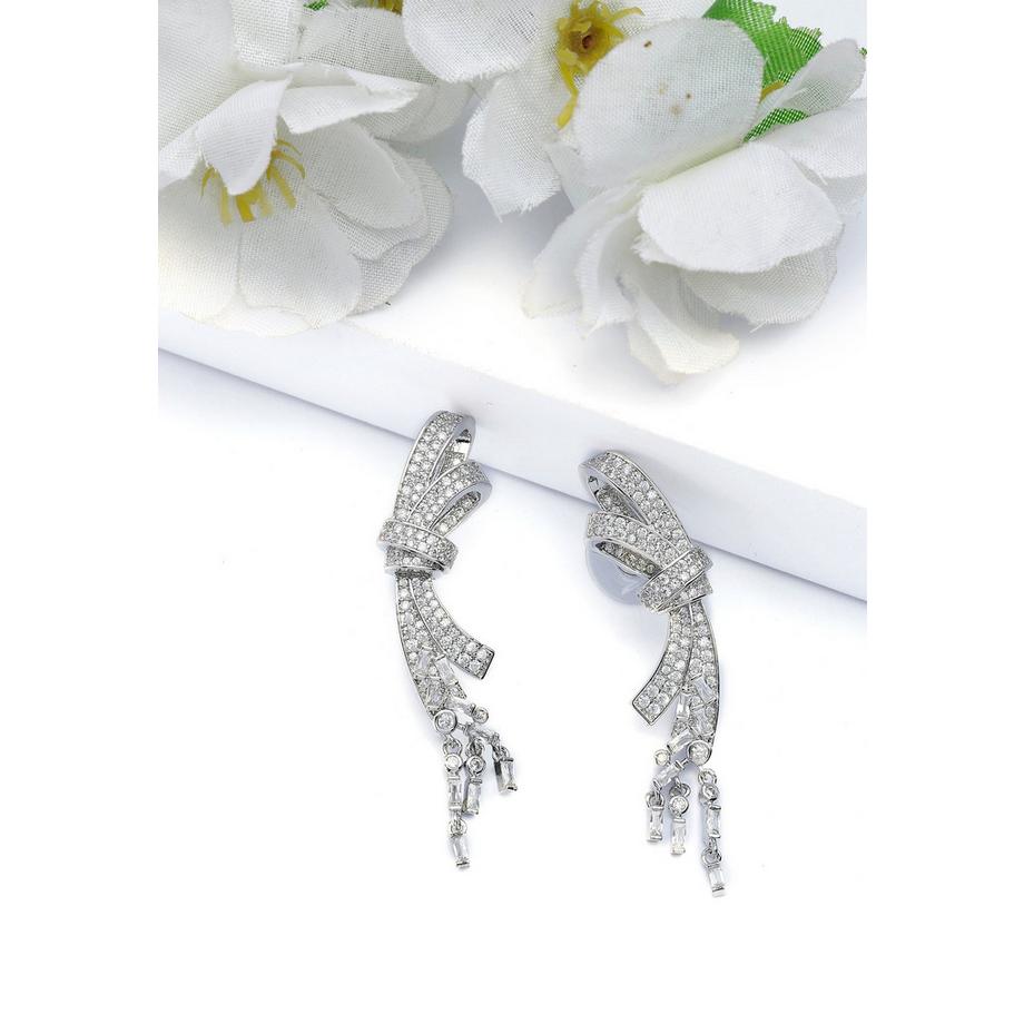 AVANT-GARDE PARIS  Orecchini a Goccia Drammatici a Forma di Fiocco 