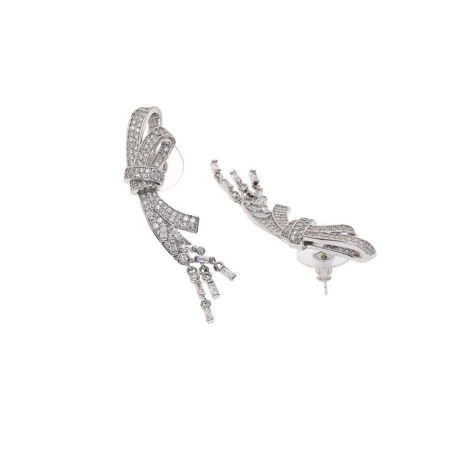 AVANT-GARDE PARIS  Orecchini a Goccia Drammatici a Forma di Fiocco 