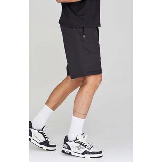 Sik Silk Short Cargo Noir  