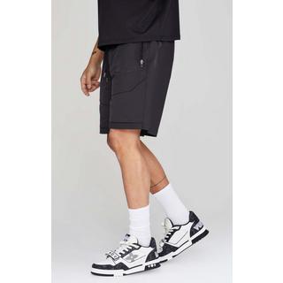 Sik Silk Cargo Shorts Schwarz  