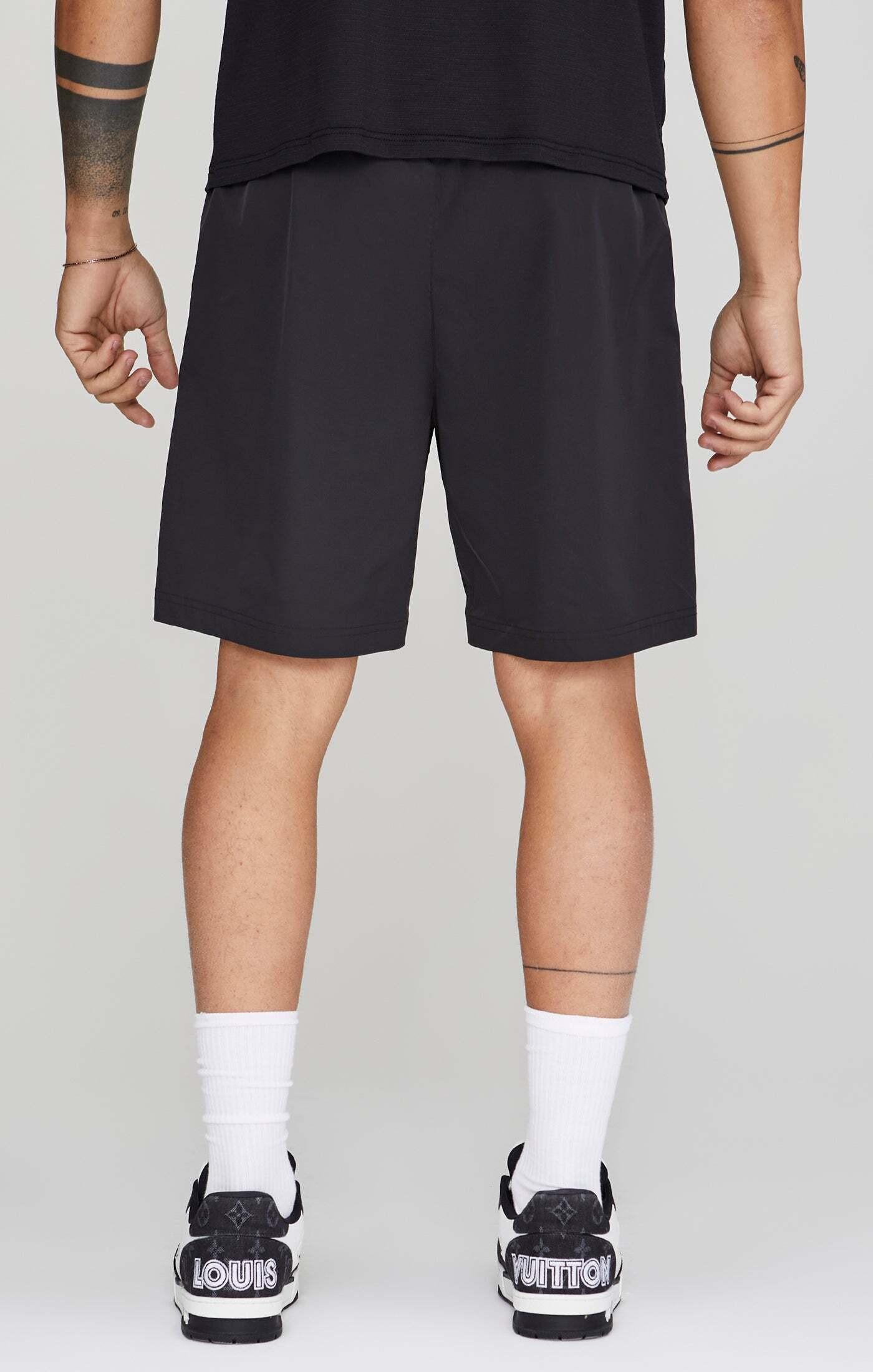 Sik Silk Cargo Shorts Schwarz  