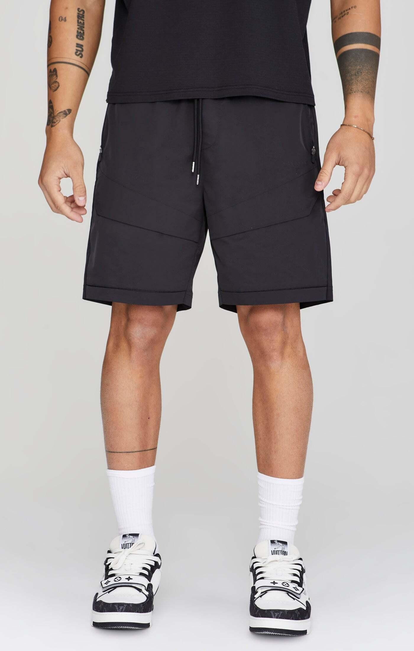 Sik Silk  Cargoshorts Cargo Shorts in Black 