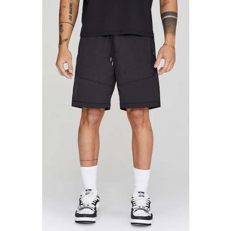 Sik Silk Cargo Shorts Schwarz  