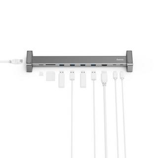 hama  USB-C-Docking-Station 9 Ports Docking station USB-C® 