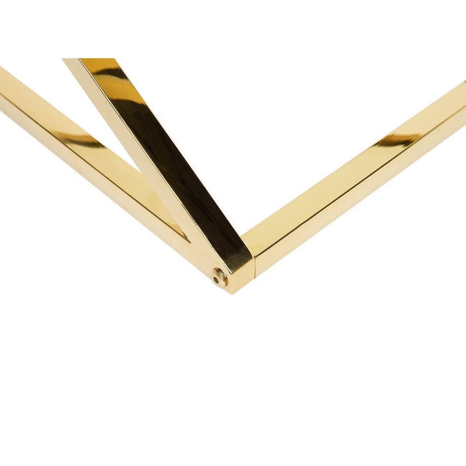 Beliani Tavolino da caffè en Vetro Glamour BEVERLY  