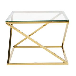 Beliani Table basse en Verre Glamour BEVERLY  