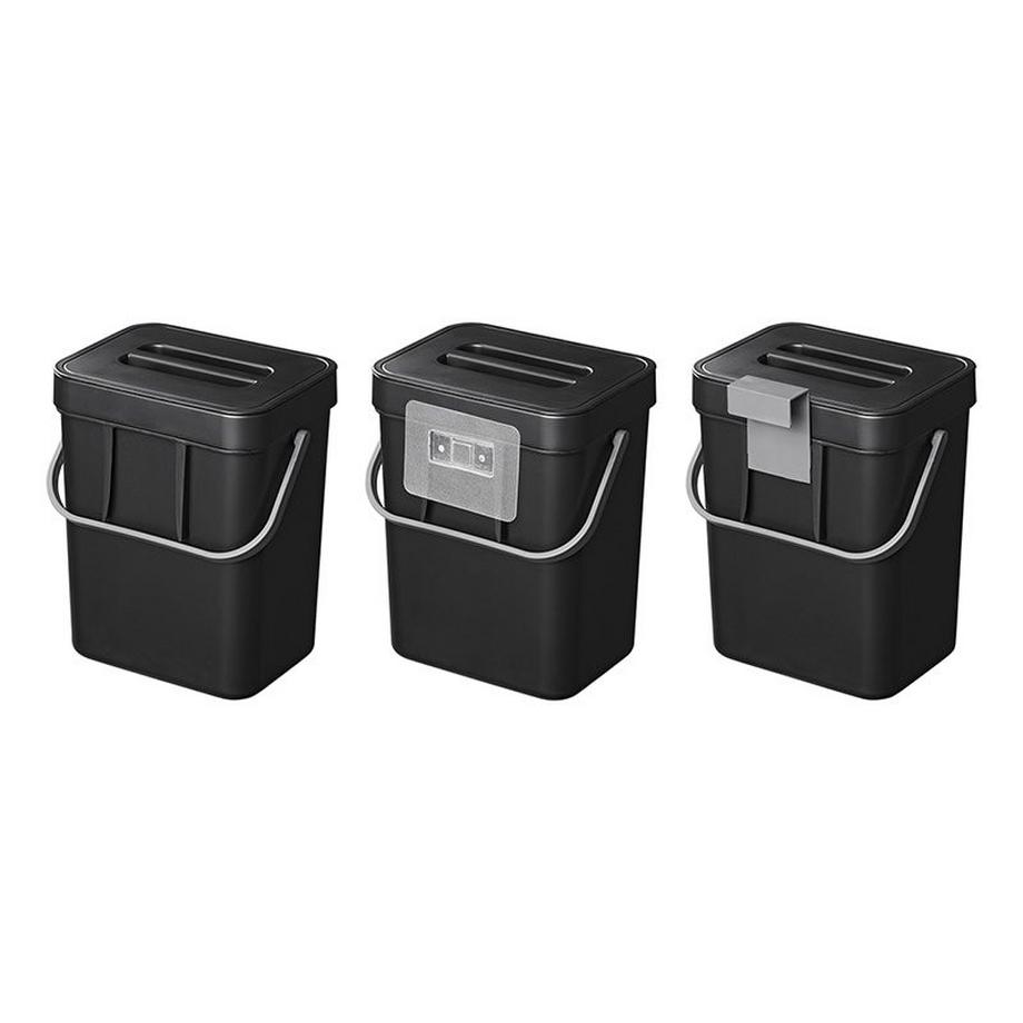 Pricenet Pattumiera con coperchio 5L per roulotte/camper  