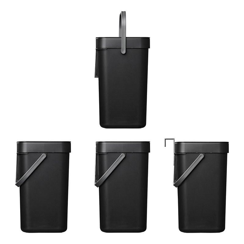 Pricenet Pattumiera con coperchio 5L per roulotte/camper  