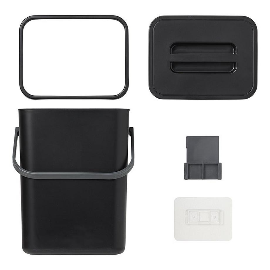 Pricenet Pattumiera con coperchio 5L per roulotte/camper  