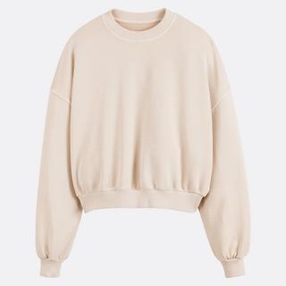 La Redoute Collections Felpa Corta Girocollo  