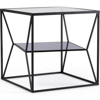 mutoni Table basse Hydra noir 45x45x45  