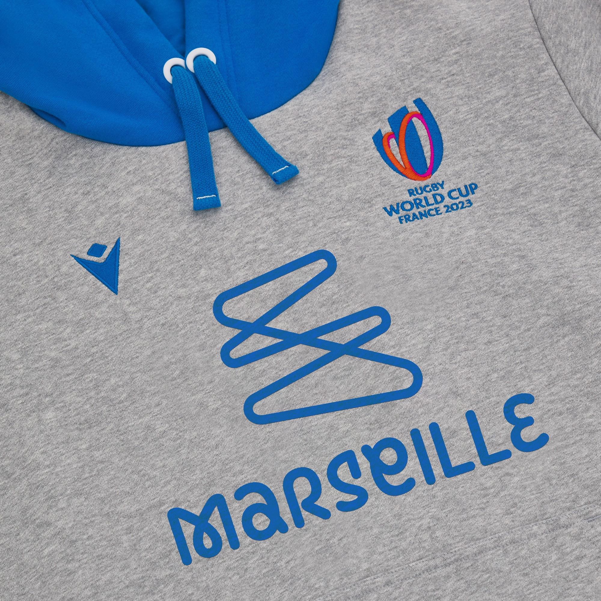 macron  felpa con cappuccio rwc francia 2023 marsiglia 