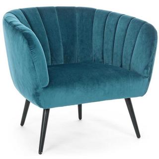 mutoni Fauteuil Avril bleu  