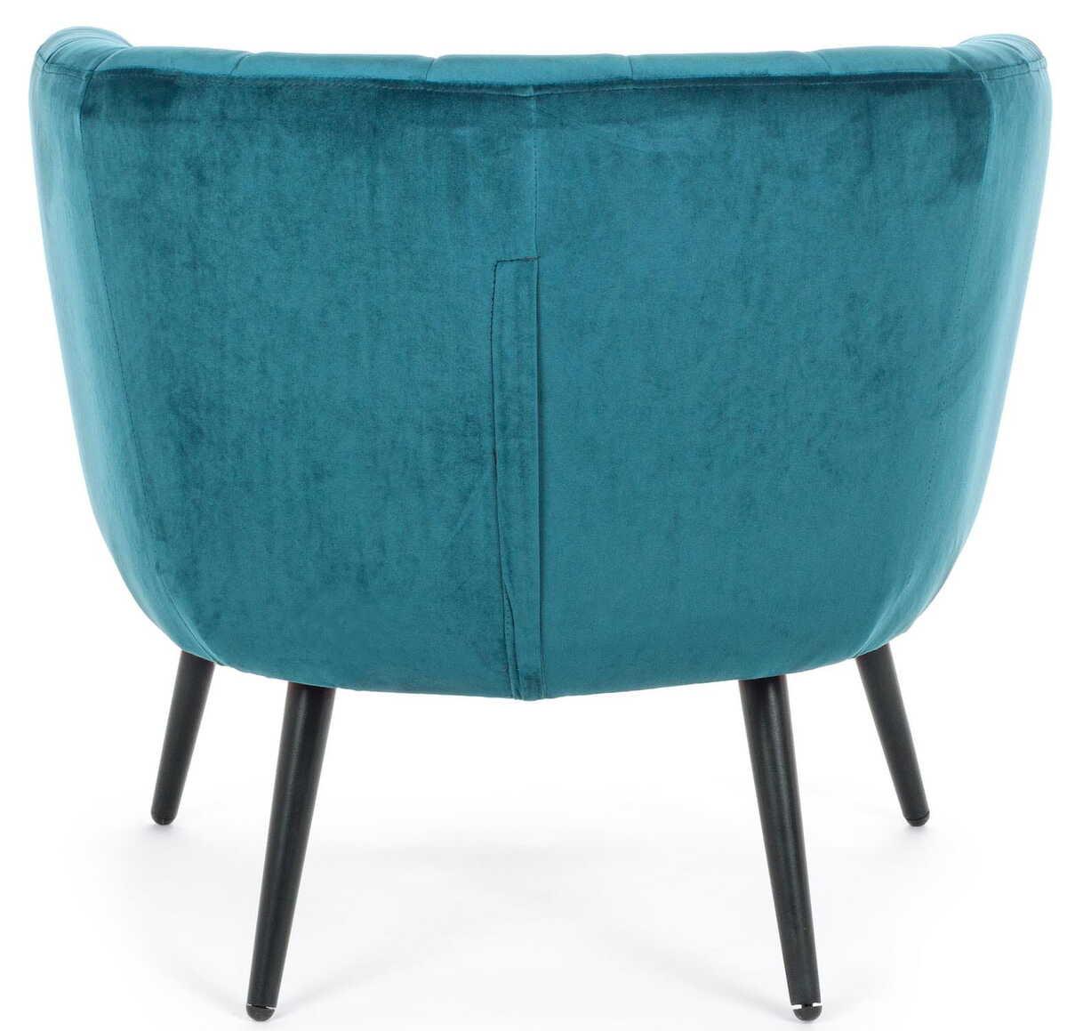 mutoni Fauteuil Avril bleu  