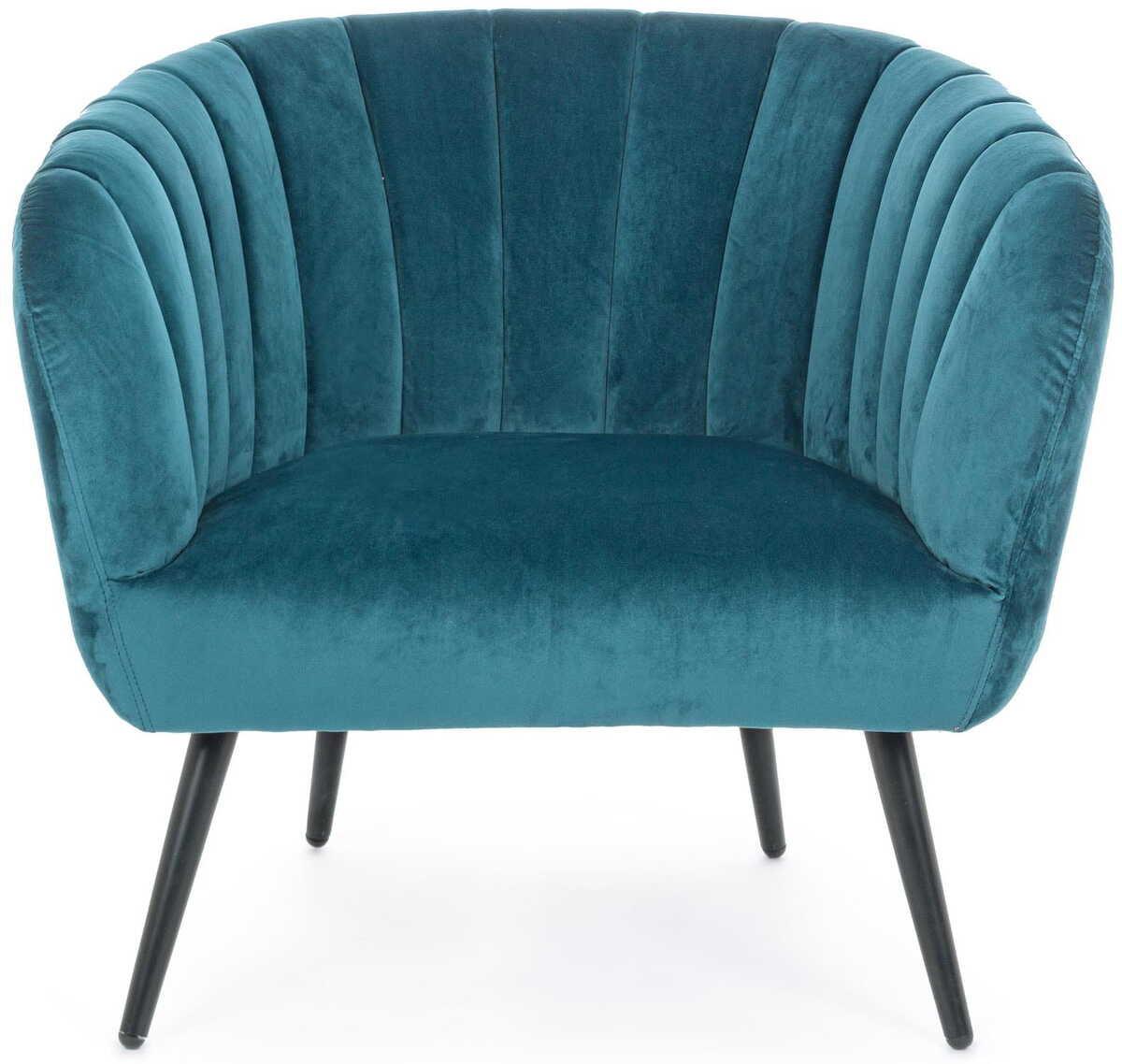 mutoni Fauteuil Avril bleu  