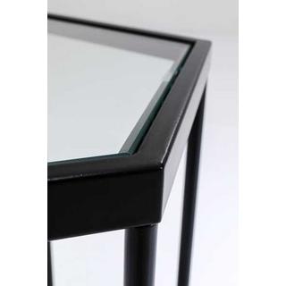 KARE Design Table d'appoint Peigne noir 55  