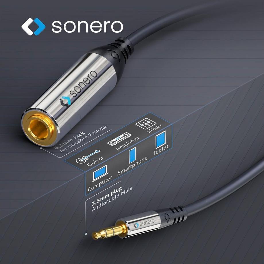 sonero  Câble audio  jack 
