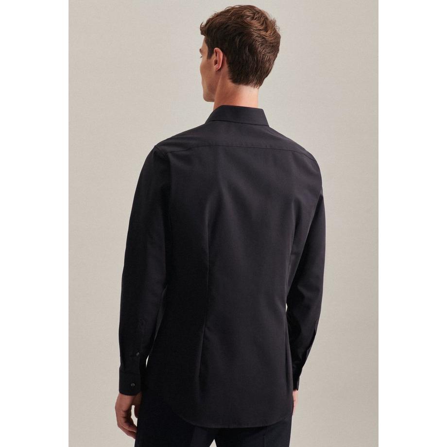 Seidensticker  Business Hemd Shaped Fit Langarm Uni 