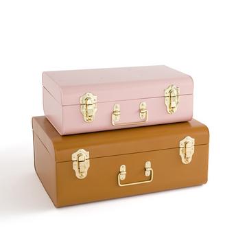 2er-Set Metallkoffer Masa