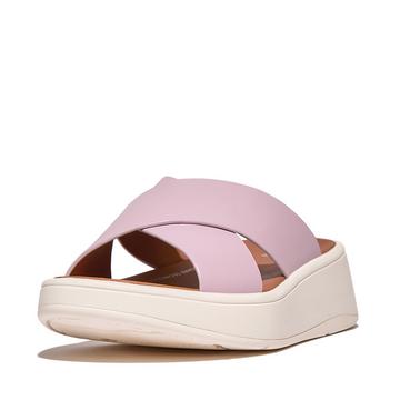 sandales cuir f-mode flatform