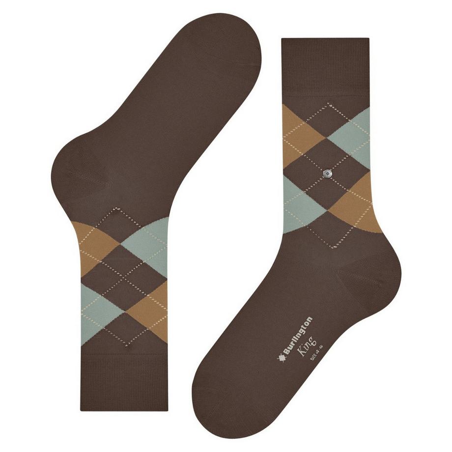 Burlington Calze King Motivo Argyle  