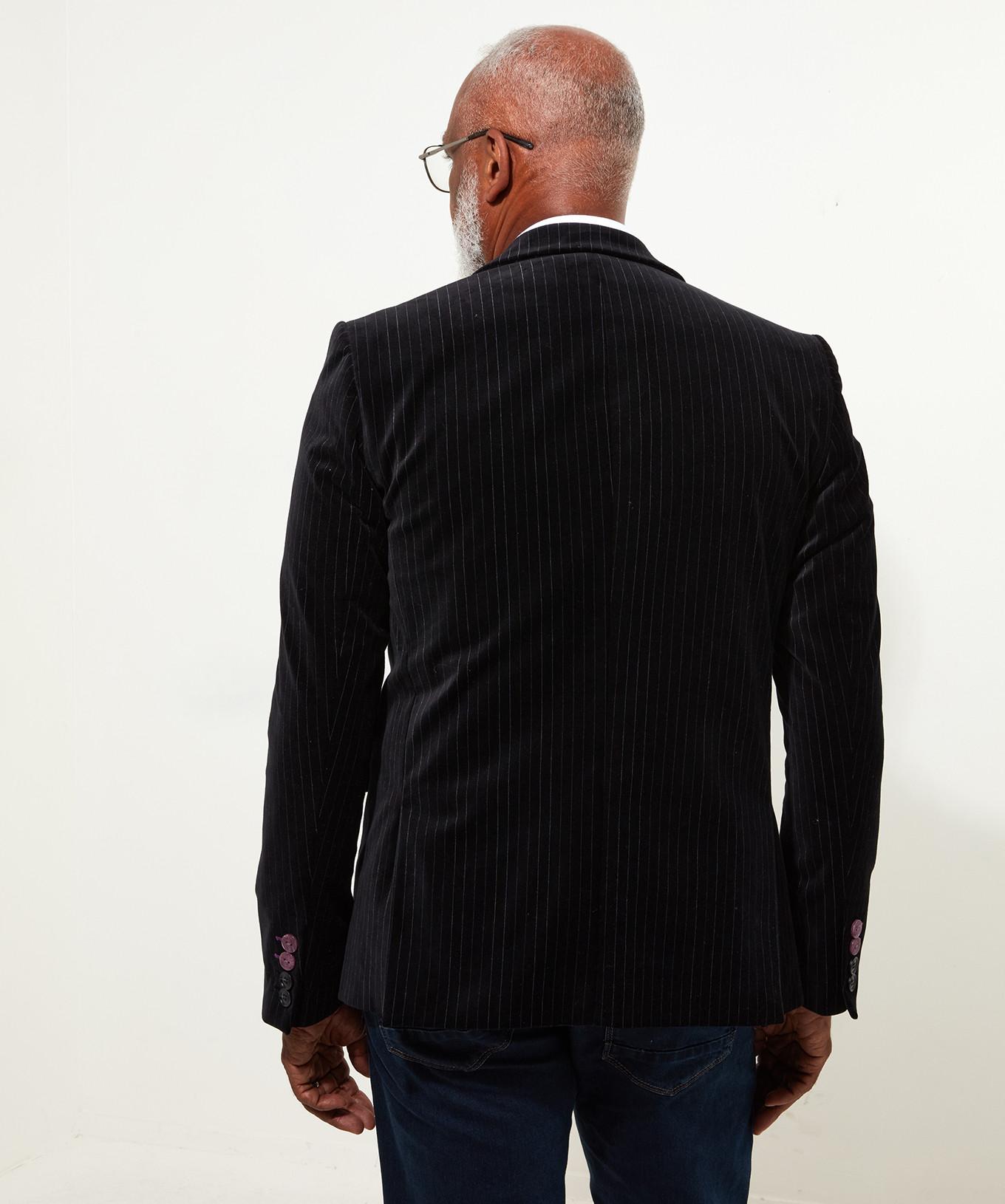 Joe Browns Samt Nadelstreifen Blazer  