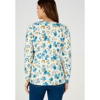 Damart  Pull imprimé floral 