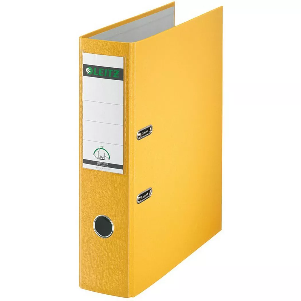 Leitz – Ordner 8cm A4, 21cm, Gelb Bunt