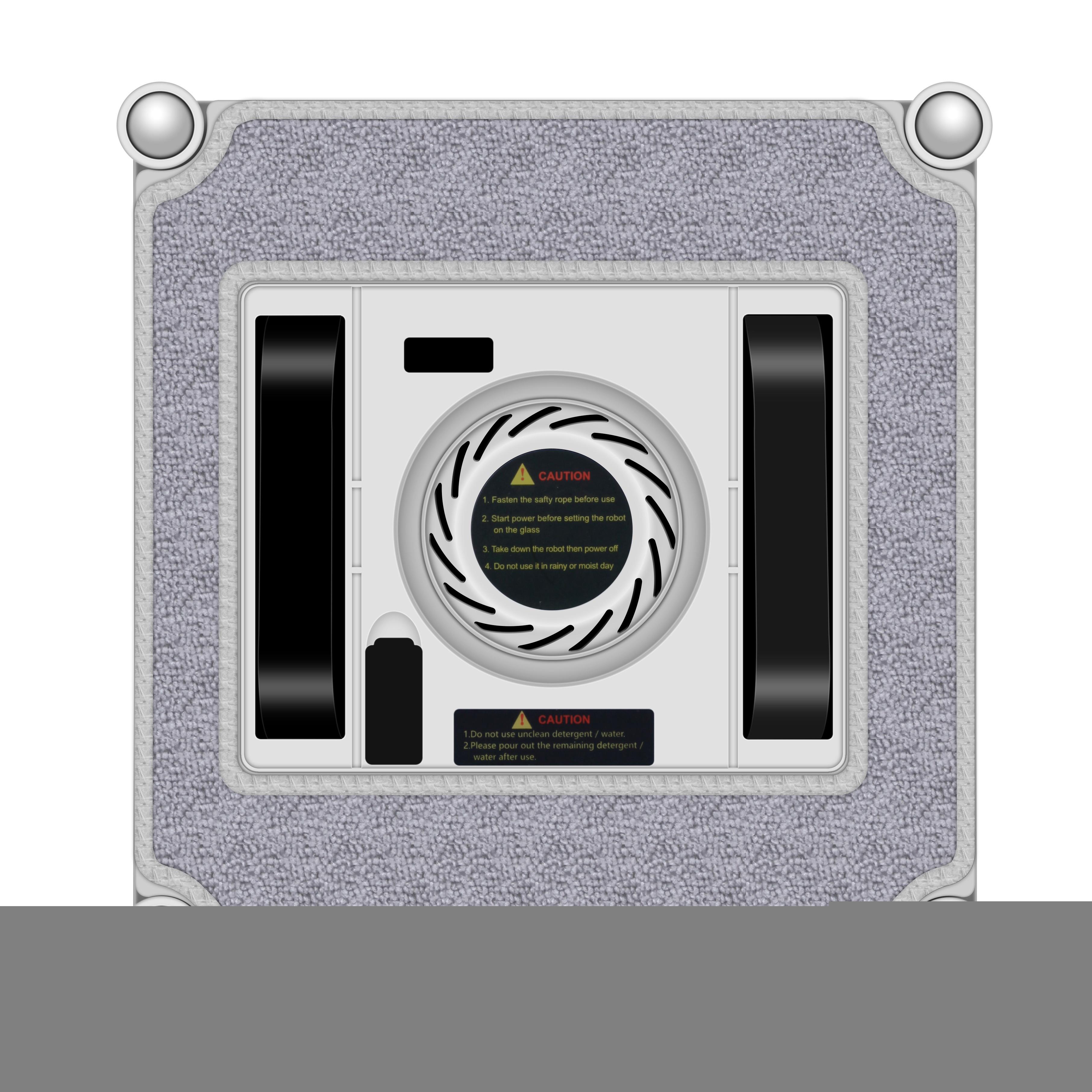 Blue Chilli Automatischer Fensterreiniger mit doppelseitiger Wasser-Sprühfunktion und App-Steuerung  