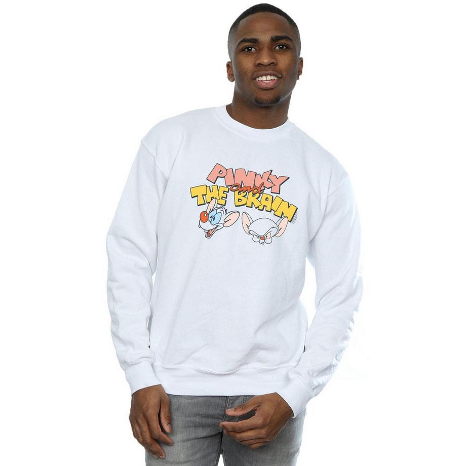 Animaniacs Pinky and The Brain Rundhals-Sweatshirt  