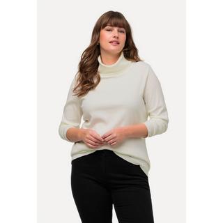 Ulla Popken  Maglia classica con collo dolcevita e maniche lunghe 