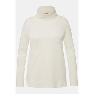 Ulla Popken  Maglia classica con collo dolcevita e maniche lunghe 