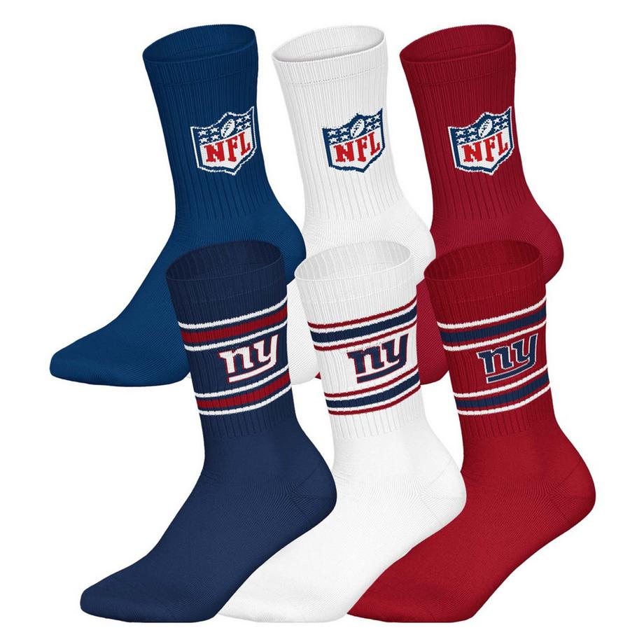 Chaussettes  Pack de 6 Stretch-NFL 6Pack Crew Socks