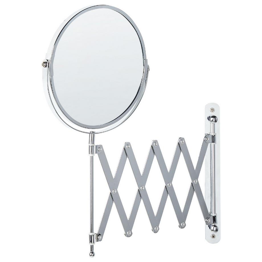 Beliani  Miroir mural de maquillage extensible en Métal Rétro YVELINES 