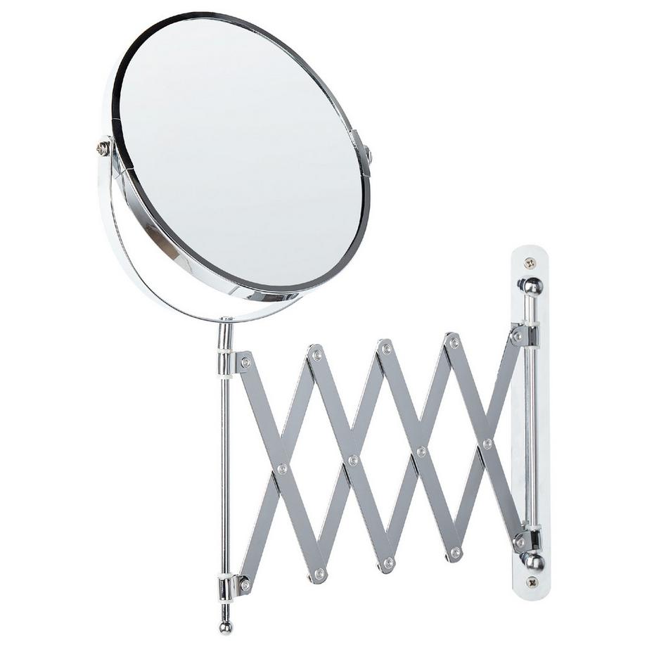Beliani  Miroir mural de maquillage extensible en Métal Rétro YVELINES 