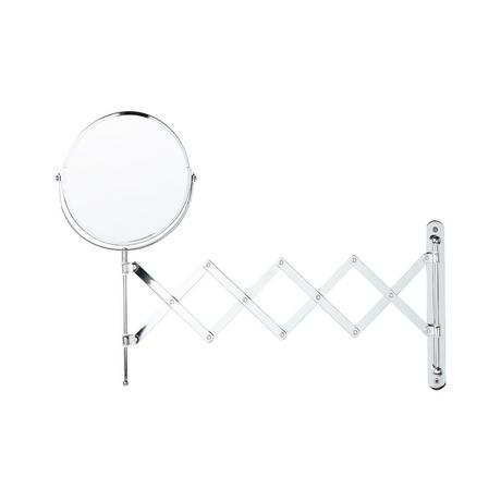 Beliani  Miroir mural de maquillage extensible en Métal Rétro YVELINES 