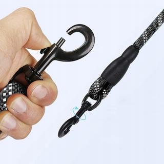 Northio Laisse pour chien avec réflexe et support sac à crottes - 5 m  