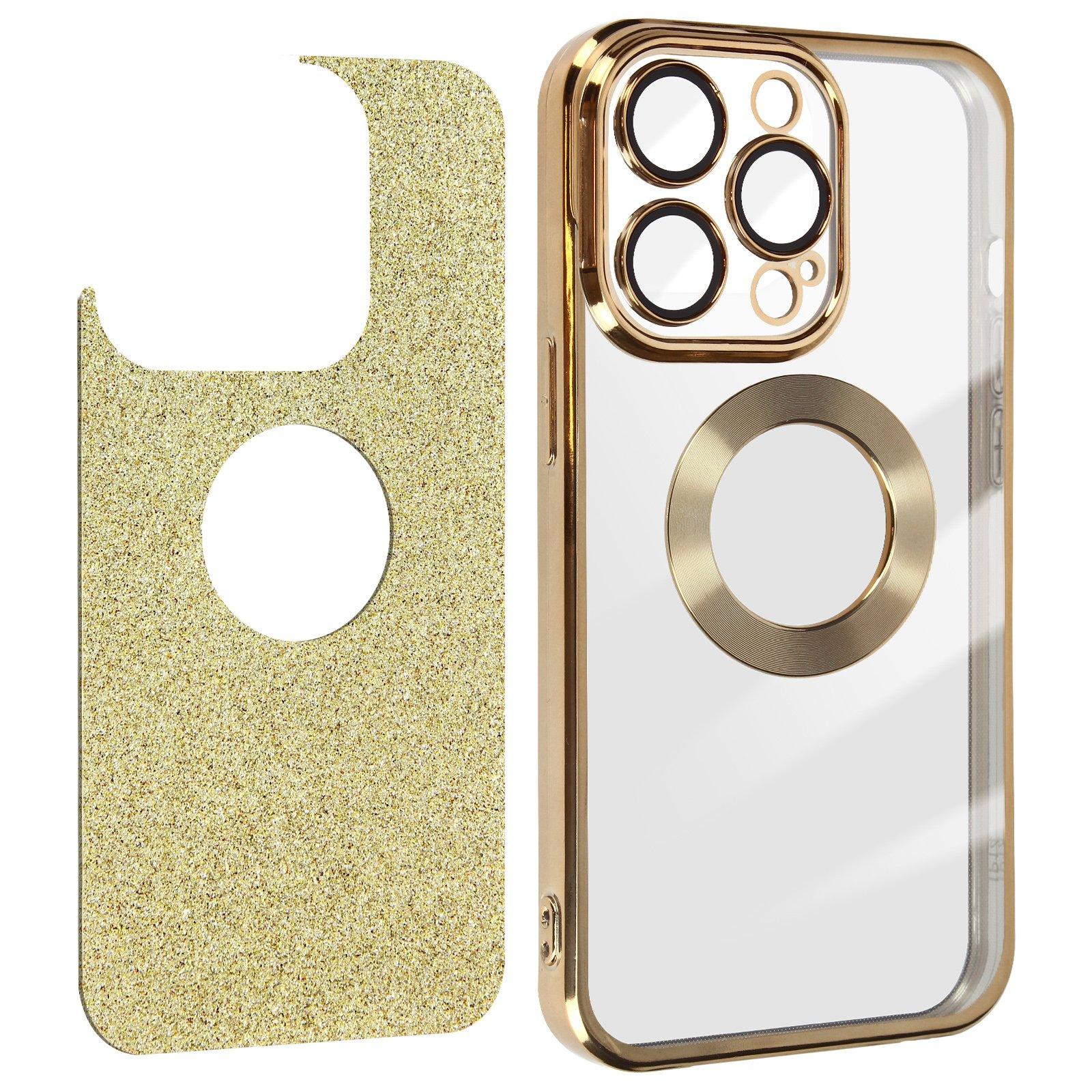 Avizar  Cover per iPhone 14 Pro glitter 