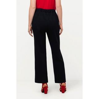 Ulla Popken  Pantalon, jambes larges et droites, ceinture confortable 