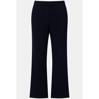 Ulla Popken  Pantalon, jambes larges et droites, ceinture confortable 